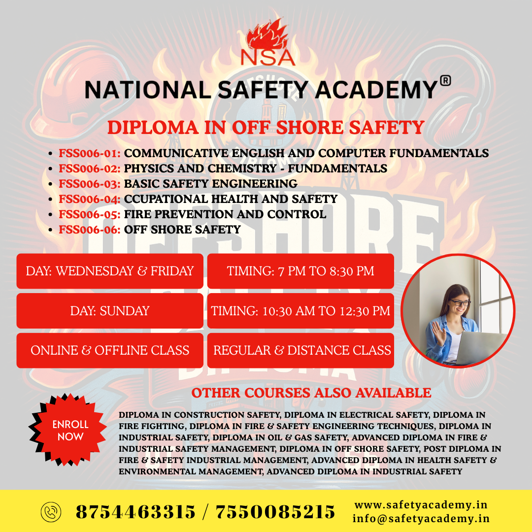 DIPLOMA IN INDUSTRIAL SAFETY